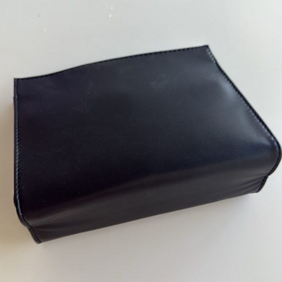 Yves Saint Laurent Dark Leather Toiletry Bag - Picture 5 of 5